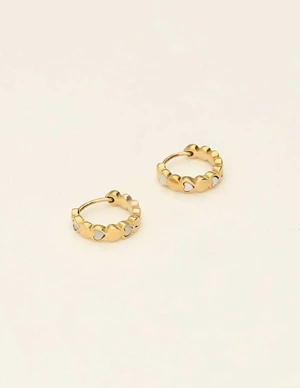 My Jewellery Earring hearts pearls MJ09210
