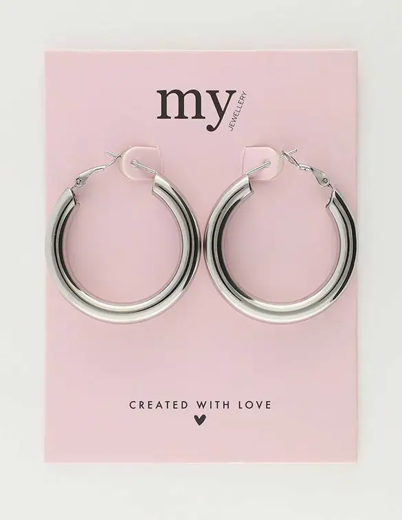 My Jewellery Earring hoop basic 4cm MJ09732