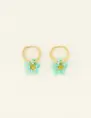 My Jewellery Earring hoop bead flower MJ08651