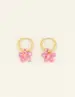 My Jewellery Earring hoop bead flower MJ08651