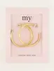 My Jewellery Earring hoop big MJ07354
