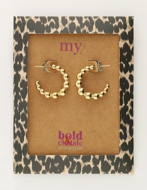 My Jewellery Earring hoop bubbles MJ11519