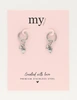 My Jewellery Earring hoop heart MJ12011