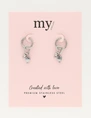 My Jewellery Earring hoop heart MJ12011