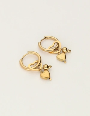 My Jewellery Earring hoop heart MJ12011