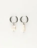 My Jewellery Earring hoop pearls 2 sizes MJ09710