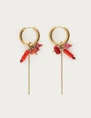 My Jewellery Earring hoop red MJ12741