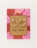 My Jewellery Earring hoop roses MJ11266