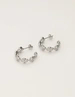 My Jewellery Earring hoop roses MJ11266