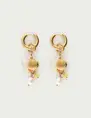 My Jewellery Earring hoop shell beads pearl MJ13167