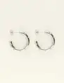 My Jewellery Earring hoop strass irregular MJ09483