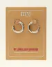 My Jewellery Earring hoop strass irregular MJ09483