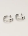 My Jewellery Earring hoop triple row MJ11092