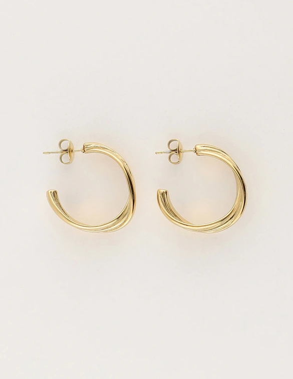 My Jewellery Earring hoop triple row MJ11092
