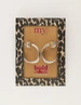 My Jewellery Earring hoop triple row MJ11092