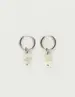 My Jewellery Earring hoops 3 stones mint MJ09702