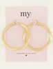 My Jewellery Earring hoops big MJ07381