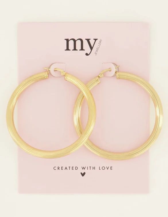 My Jewellery Earring hoops big MJ07381