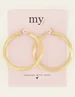 My Jewellery Earring hoops big MJ07381
