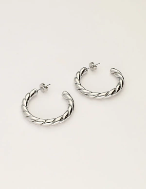 My Jewellery Earring Hoops Braids MJ12799