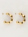 My Jewellery Earring hoops bubble big MJ11252