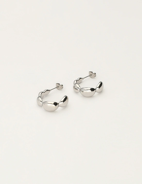 My Jewellery Earring hoops bubble small MJ11253