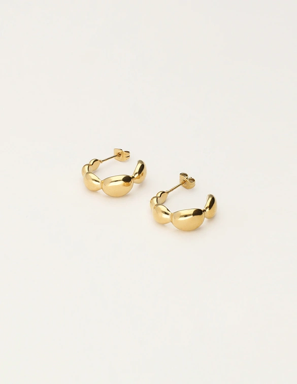 My Jewellery Earring hoops bubble small MJ11253