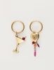 My Jewellery Earring hoops cocktail heart MJ11964