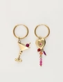 My Jewellery Earring hoops cocktail heart MJ11964