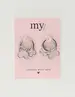 My Jewellery Earring hoops double clover MJ10335
