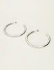 My Jewellery Earring hoops hammered MJ12029