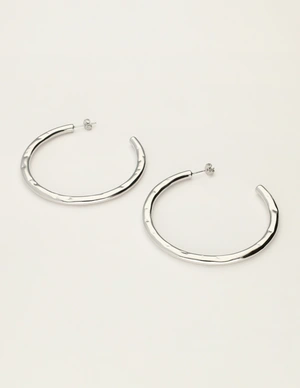 My Jewellery Earring hoops hammered MJ12029