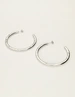 My Jewellery Earring hoops hammered MJ12029
