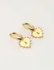 My Jewellery Earring hoops heart lock MJ10327