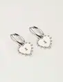 My Jewellery Earring hoops heart lock MJ10327