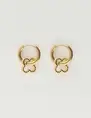 My Jewellery Earring hoops mini clover MJ10325