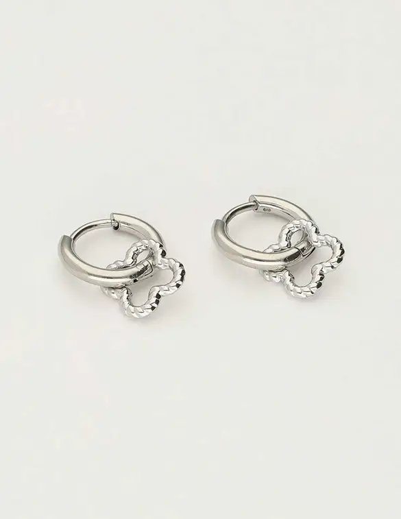 My Jewellery Earring hoops mini clover MJ10325