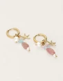 My Jewellery Earring hoops mini coloured beads & MJ09708