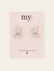 My Jewellery Earring hoops panter MJ07963