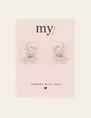 My Jewellery Earring hoops panter MJ07963