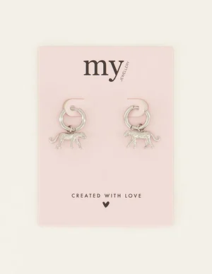 My Jewellery Earring hoops panter MJ07963