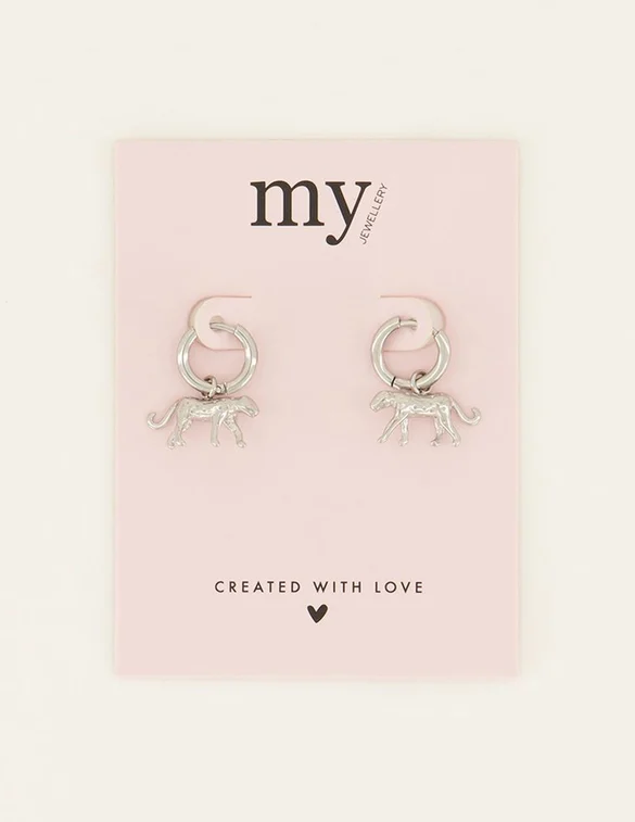 My Jewellery Earring hoops panter MJ07963