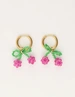 My Jewellery Earring hoops pink cherry MJ10970