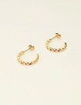 My Jewellery Earring hoops rainbow strass MJ09547