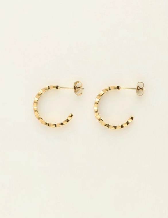 My Jewellery Earring hoops rainbow strass MJ09547
