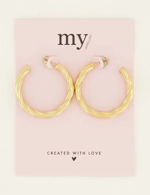 My Jewellery Earring hoops round MJ07383