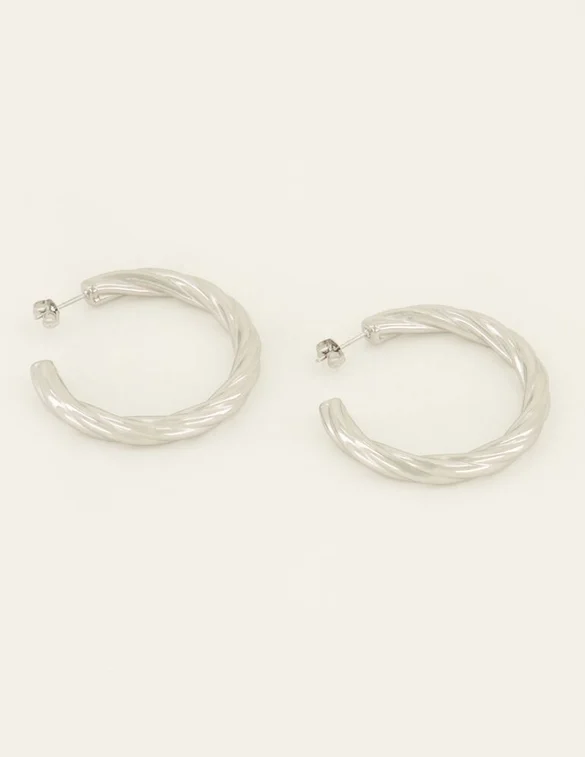 My Jewellery Earring hoops round MJ07383