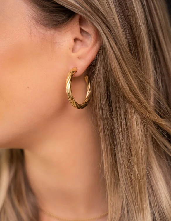 My Jewellery Earring hoops round MJ07383