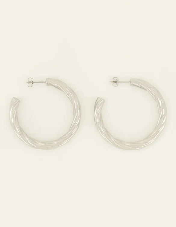 My Jewellery Earring hoops round MJ07383