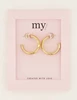 My Jewellery Earring hoops small MJ07334